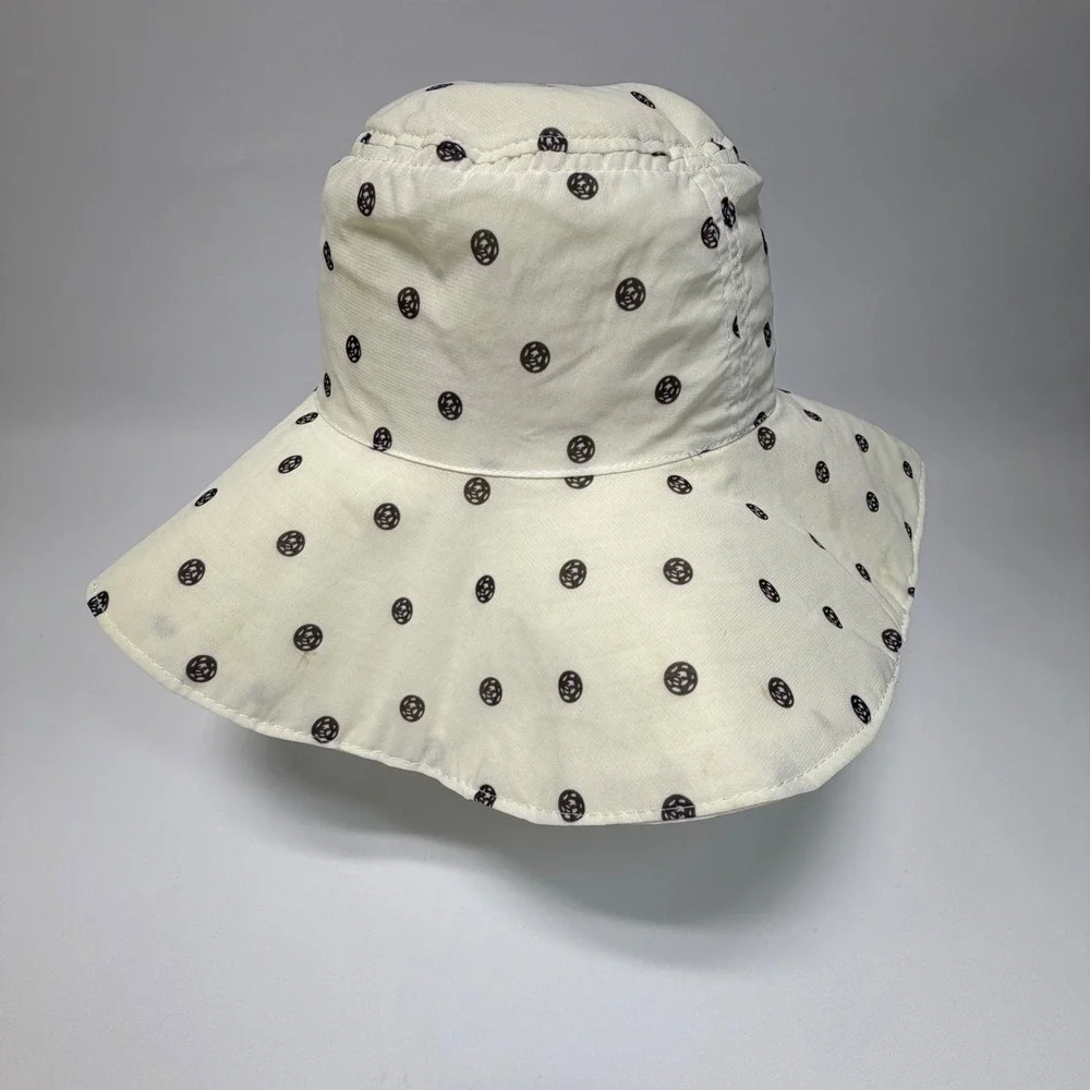 Disney Parks Minnie‎ Mouse Polka Dot Bucket Hat Cream Adult